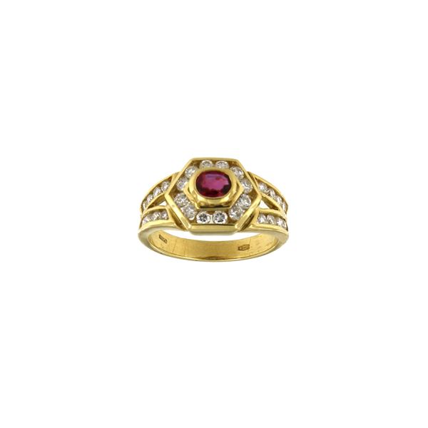 ANELLO RUBINO